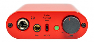 iFi iDSD Diablo fejhallgat&oacute; erős&iacute;tő piros